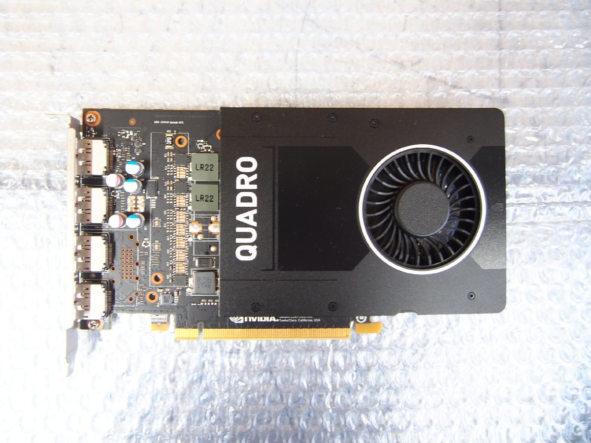 ☆【2W1130-20@】 NVIDIA グラフィックボード QUADRO P2000⑤ グラボ