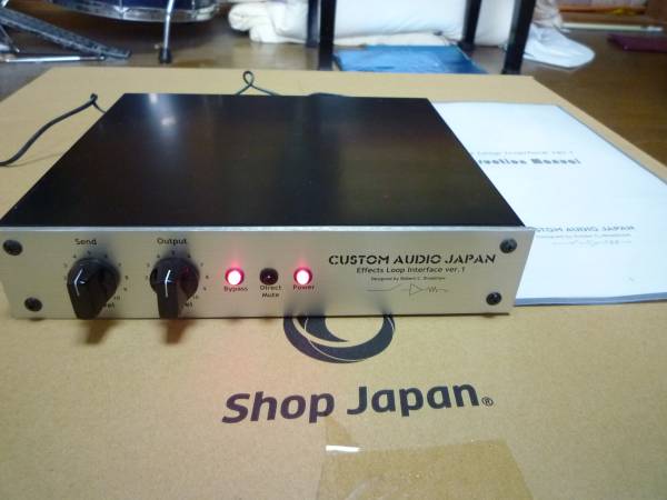 CAJ CUSTOM AUDIO JAPAN Effects Loop Interface ver.1 ovaltone