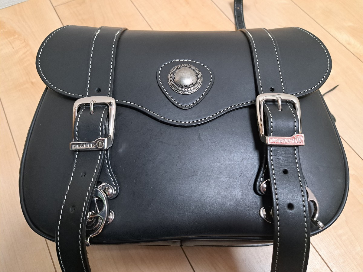 DEGNER バイク | レザーサドルバッグ ウェア レザー サドルバッグ 