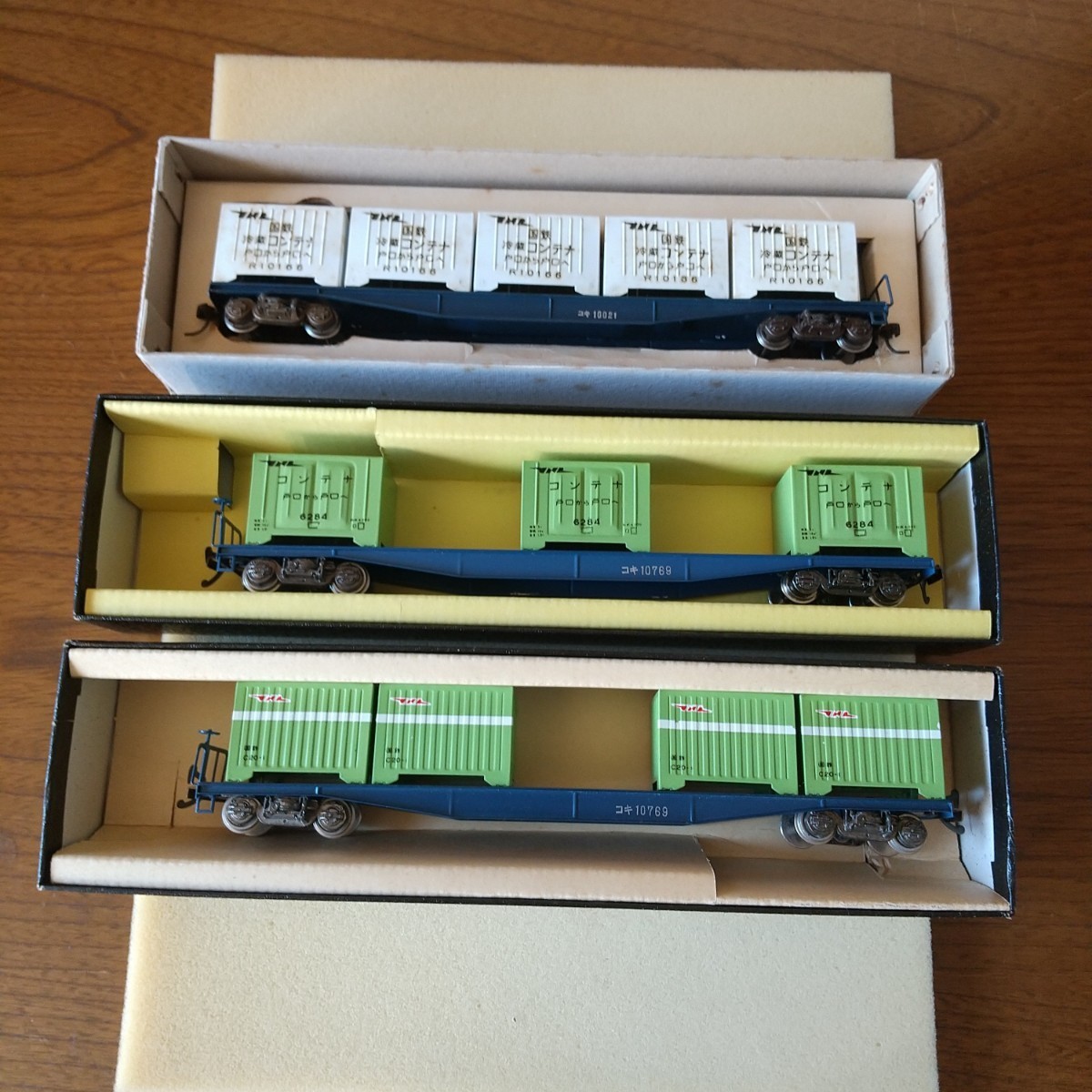 コンテナ貨車三台セット(HO ENDO) Yahoo!オークション 【公式通販】