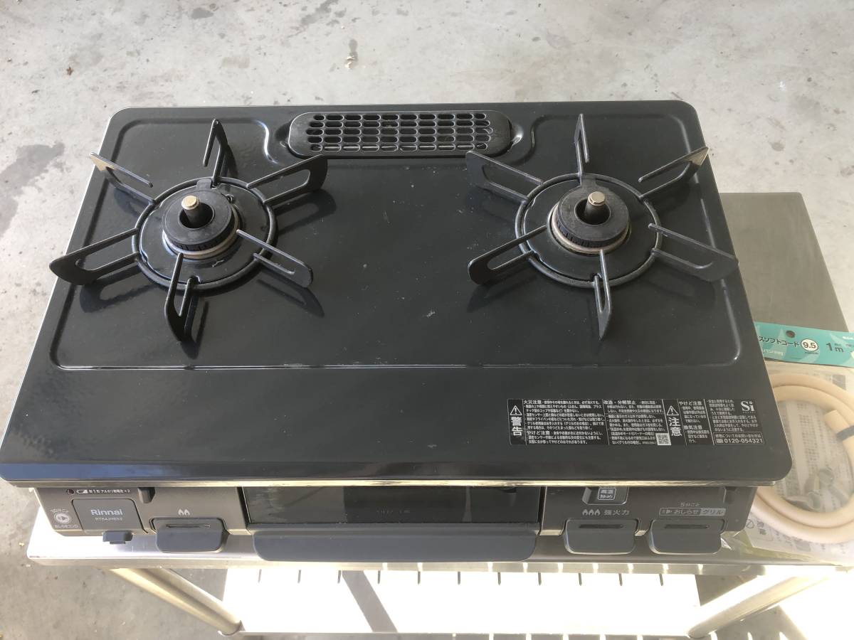 1円～★RINNAI/ リンナイ☆ガステーブル RT64JHS2 都市ガス12/13A　2022年製
