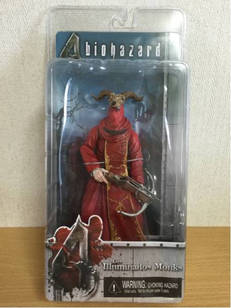 セール，大得価】 NECA バイオハザード4 邪教徒リーダー アクション