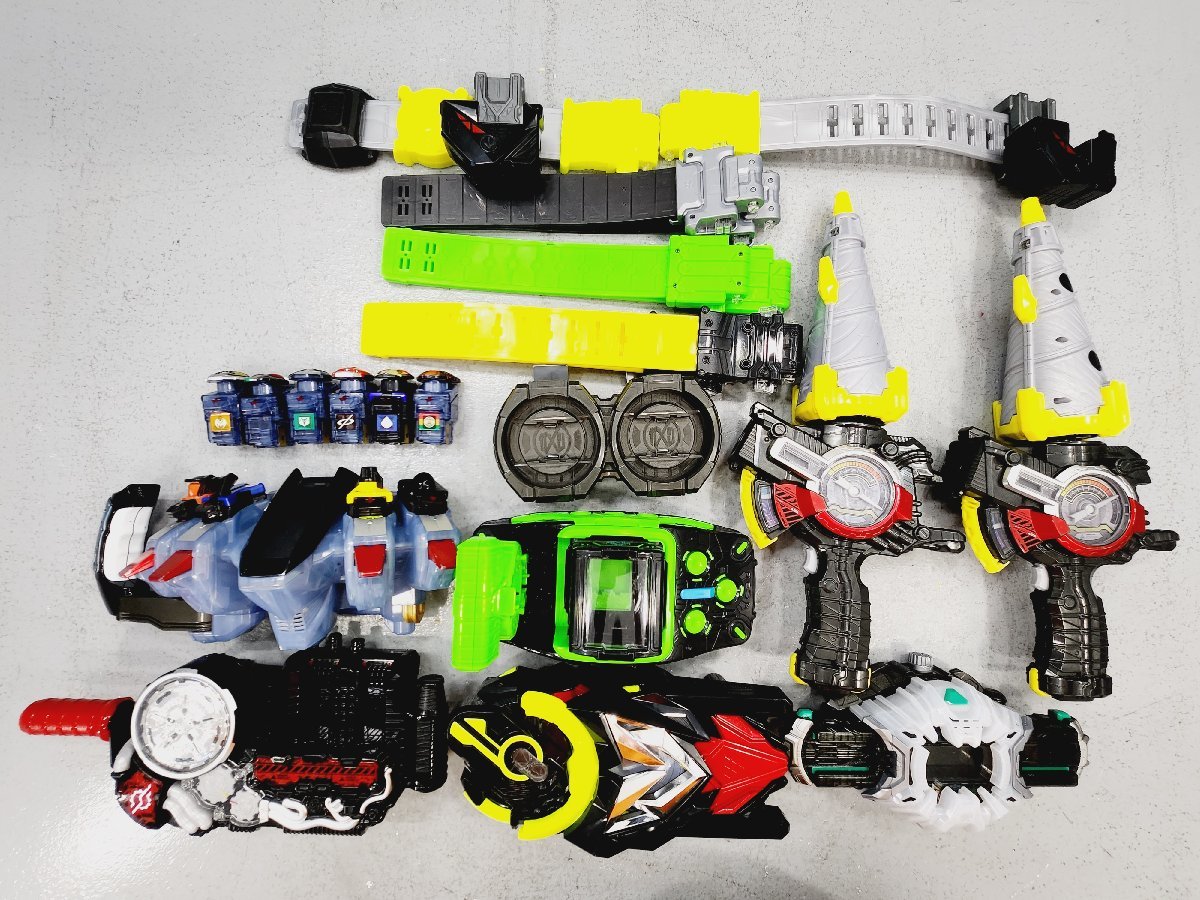 15 動作未確認 現状品 仮面ライダー 変身なりきり アイテム まとめ 同