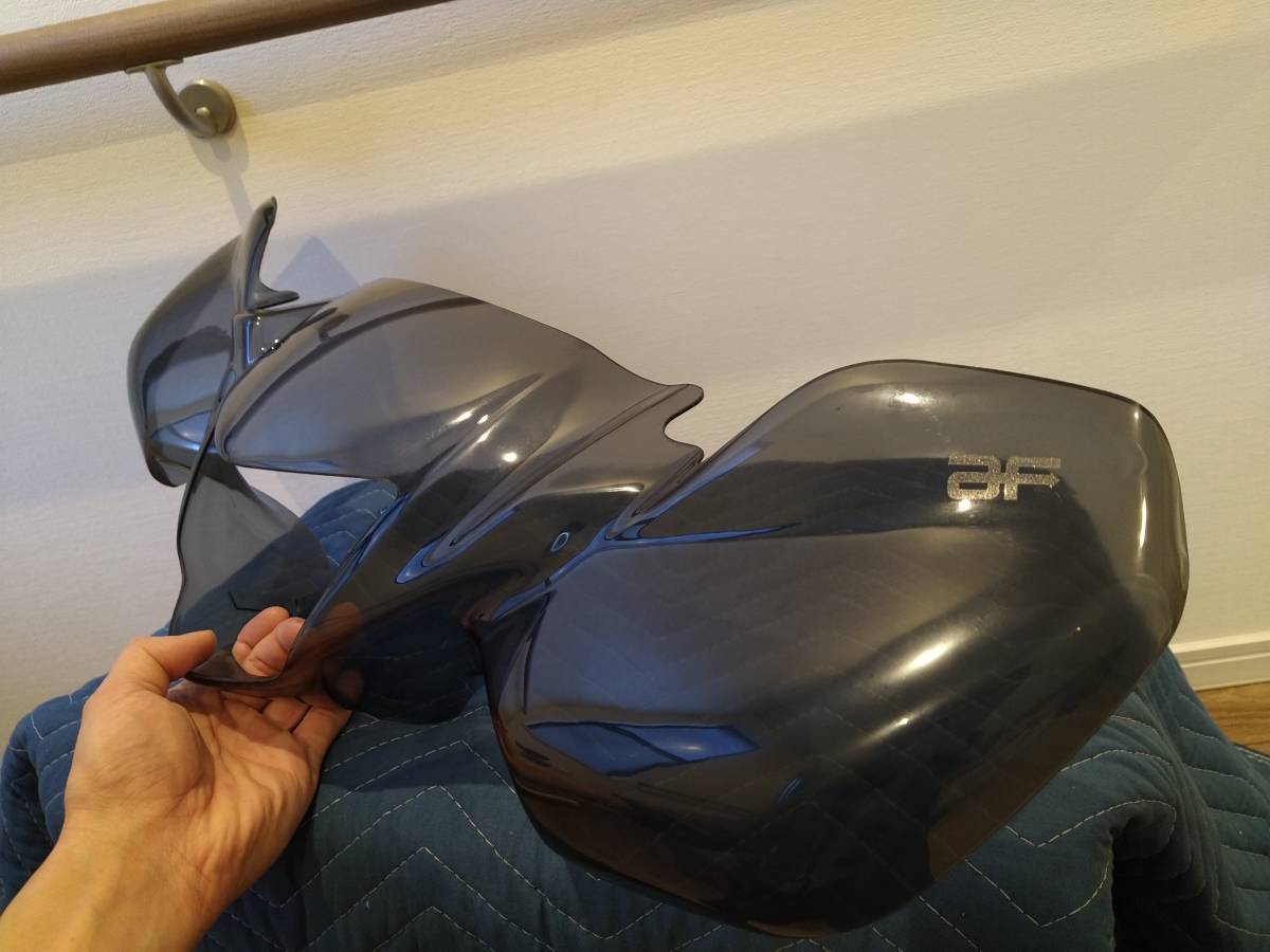 新品，定番 アドレスv125G 旭風防 ナックルバイザー aF AD-01