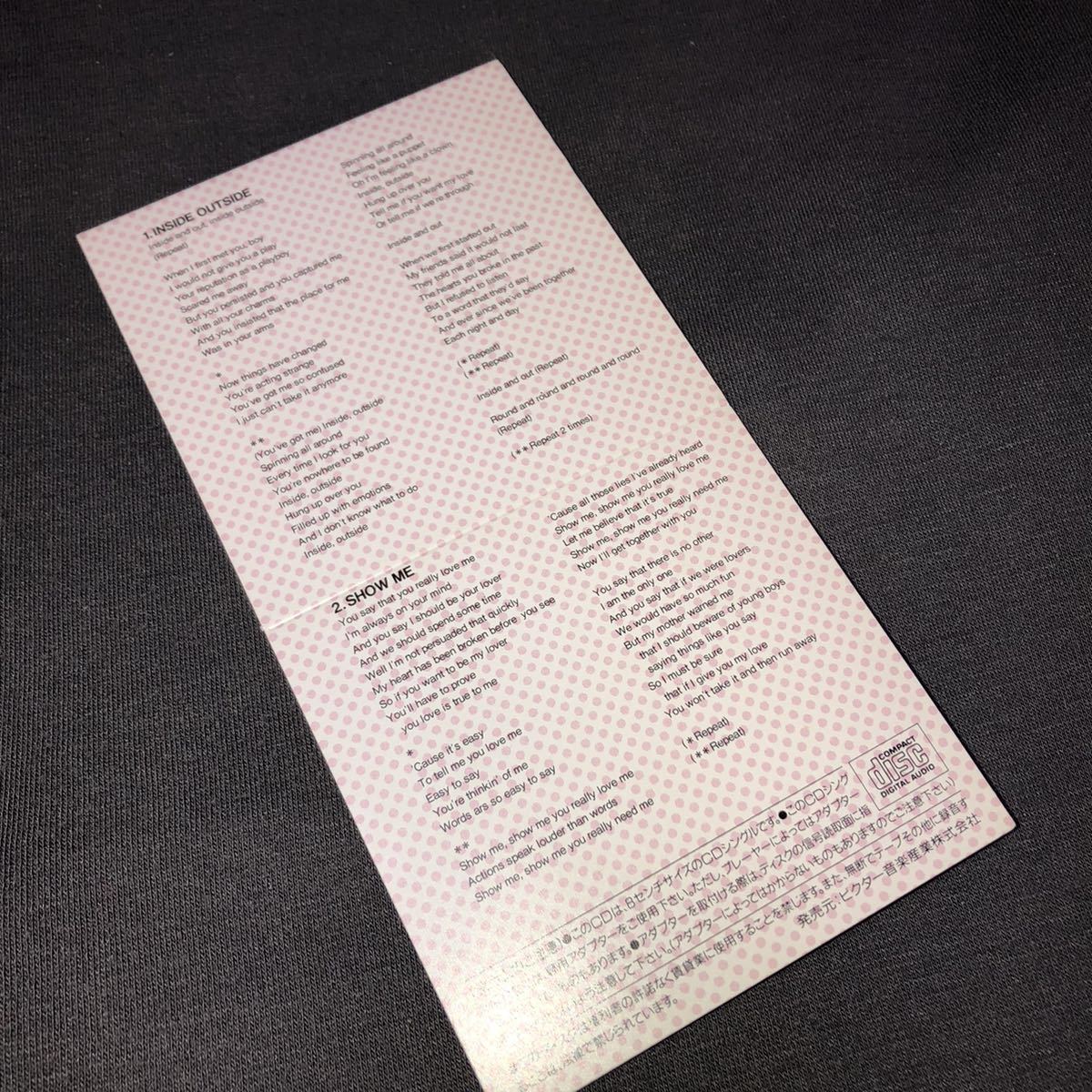 人気定番，大得価 The Cover Girls / Inside Outside + Show Me JG