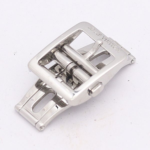 1円 良品 ルイヴィトン 純正尾錠 Dバックル シルバーカラー 15MM用 メンズ/レディース腕時計用 NSK 2000000NKG