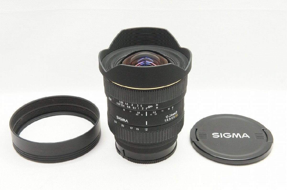 【適格請求書発行】SIGMA シグマ 12-24mm F4.5-5.6D EX DG SONY ソニー MINOLTA ミノルタ αマウント【アルプスカメラ】231118p