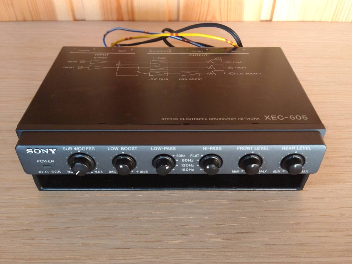 動作品 SONYソニー XEC-505エレクトロニッククロスオーバー