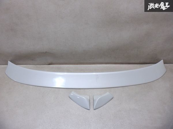 社外 RF3 RF4 ステップワゴン ボンネットスポイラー 3分割式 パール