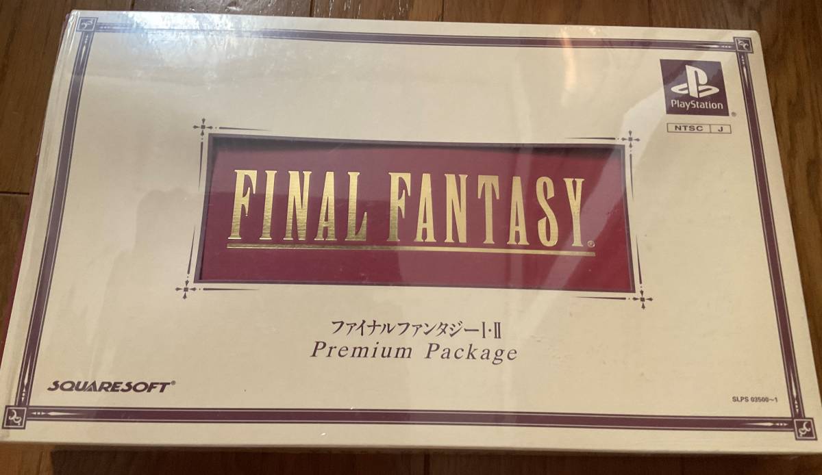 [中古]PS1 ファイナルファンタジーⅠ・Ⅱ　Premium Package_1