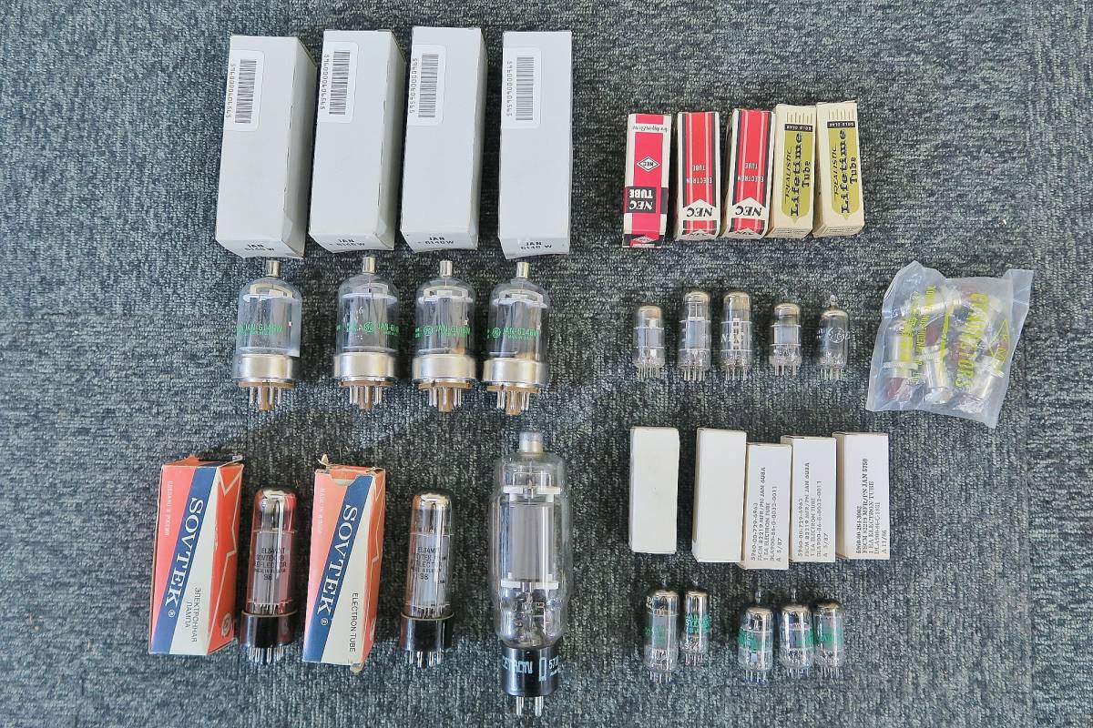 真空管 まとめて GE/6146 sovtex/EL34WXT/CETRON/572B/T160L/NEC/12BY7