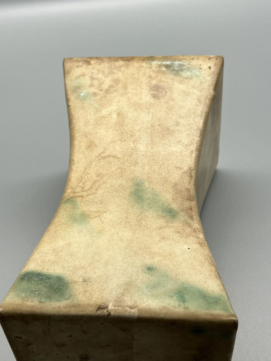 中国 唐時代☆三彩枕 時代美品 文化遺産オンライン 唐三彩 唐三彩陶枕