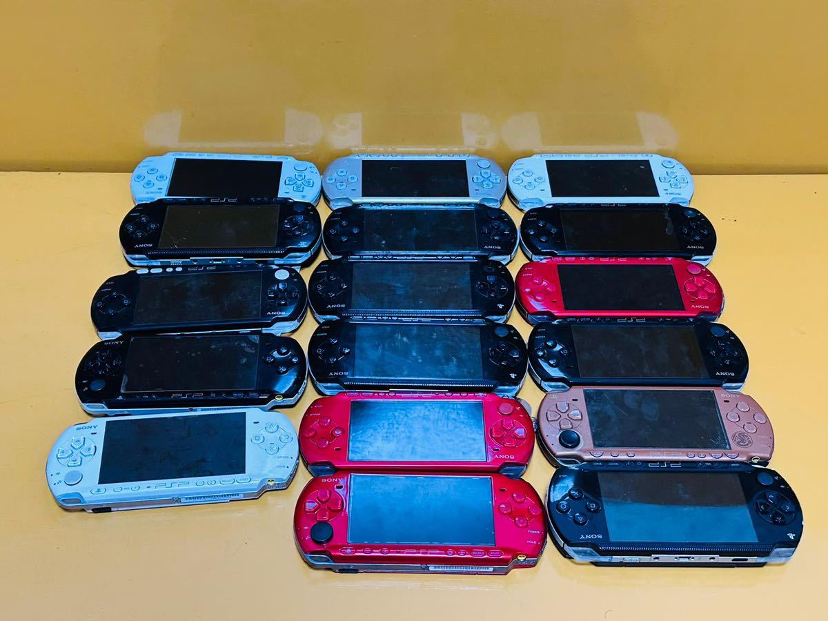 ソニー SONY PSP-3000 : 11台 / PSP-2000 : 2台/ PSP-1000 : 4台 