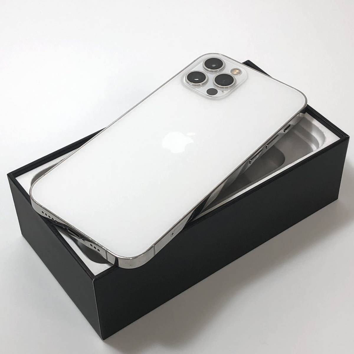 【良品】Apple｜iPhone 12 Pro 128GB｜SIMフリー｜最大バッテリー容量87%｜ホワイト｜動作確認済｜速達発送可