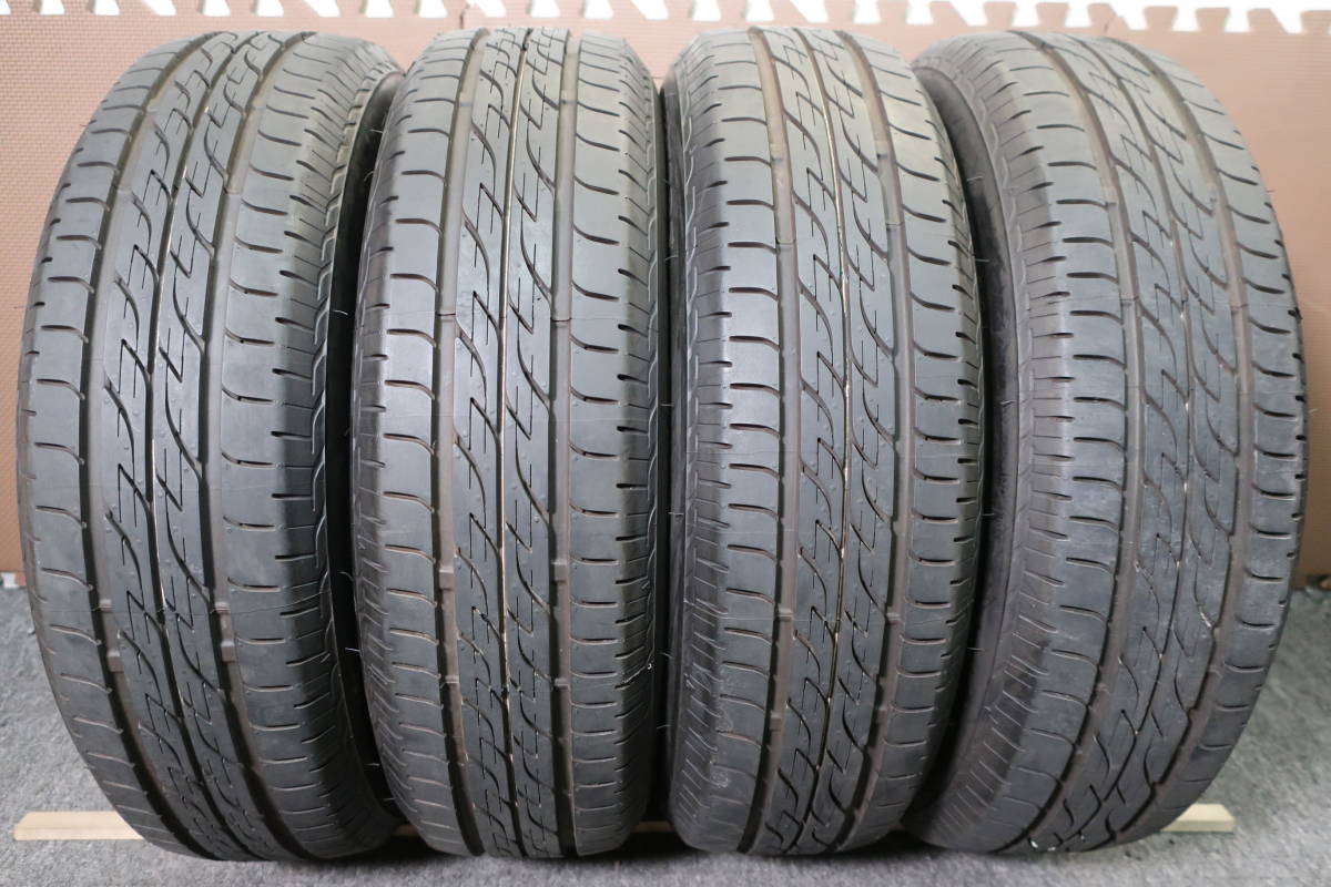 ほぼ新品 2021年製 ブリヂストン NEXTRY 155/65R14 4本 室内保管