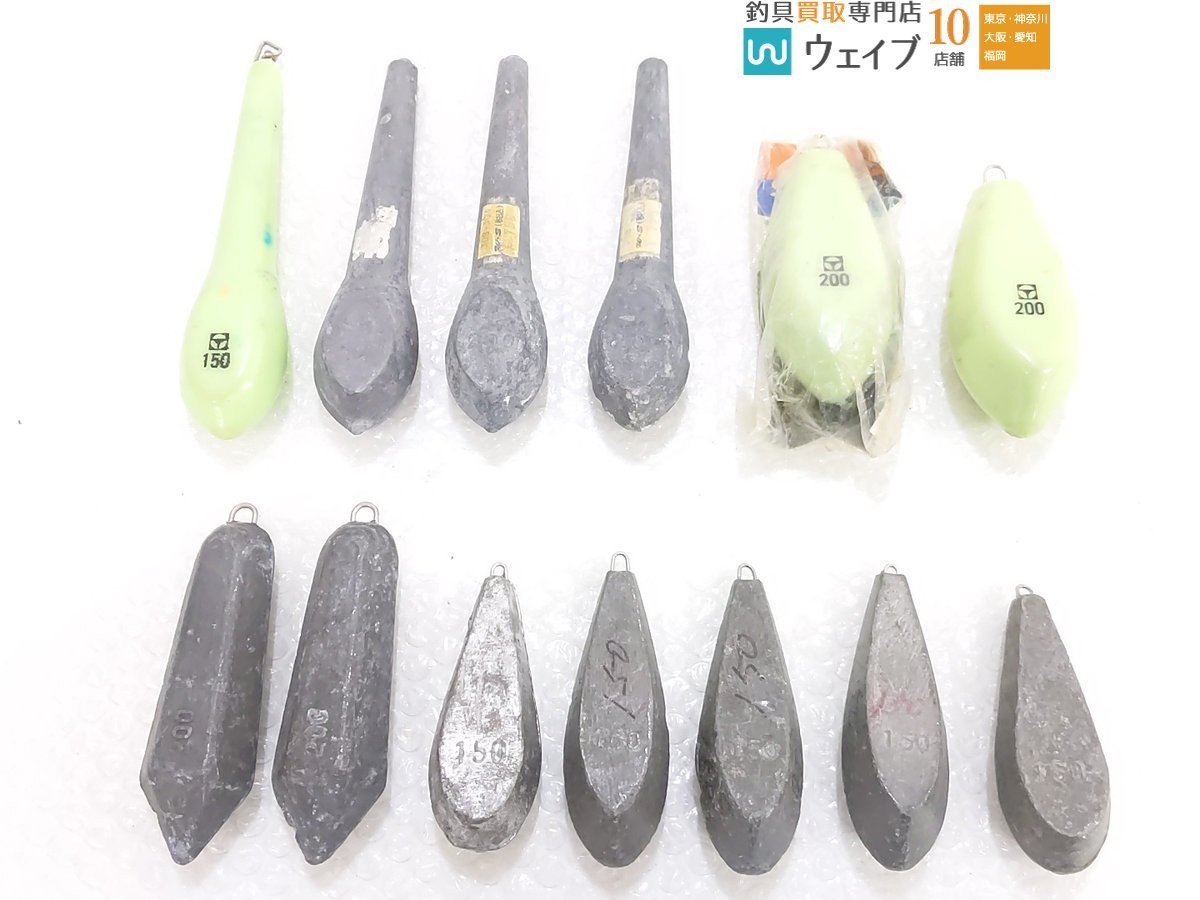 ナス型・胴付き 等 オモリ 150-200号 計8.5kg