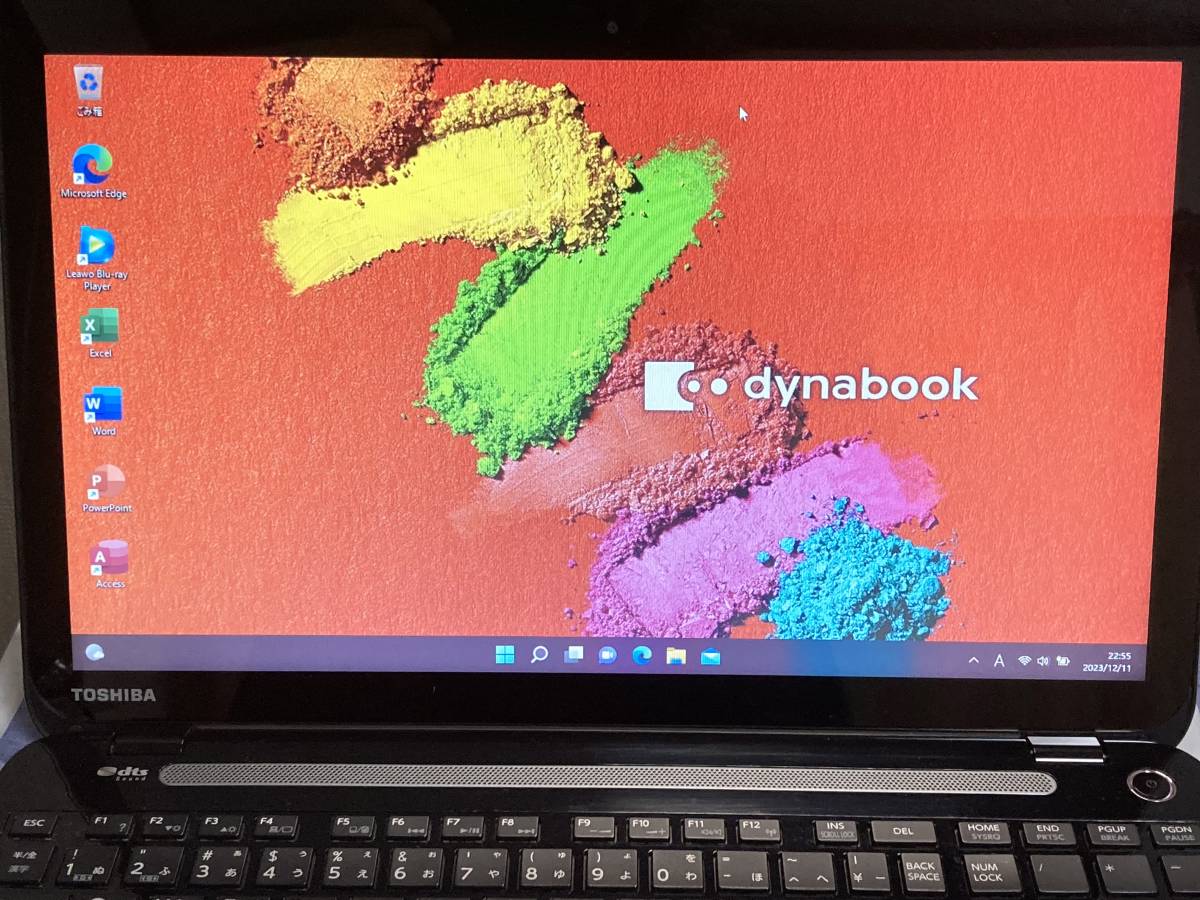 dynabook T653 Corei7/SSD480G/8G/BD/DVD/Bluetooth/office2021Pro