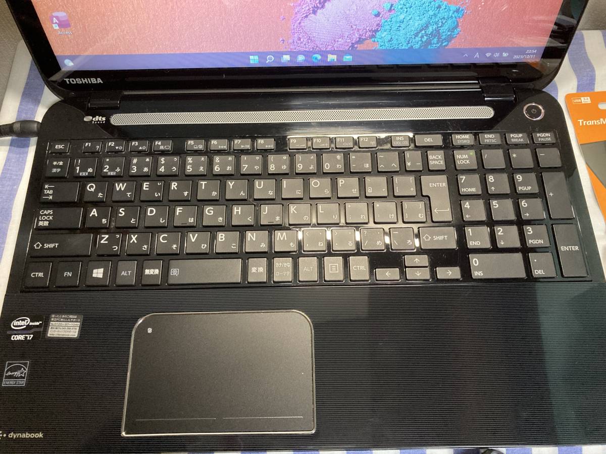 dynabook T653 Corei7/SSD480G/8G/BD/DVD/Bluetooth/office2021Pro