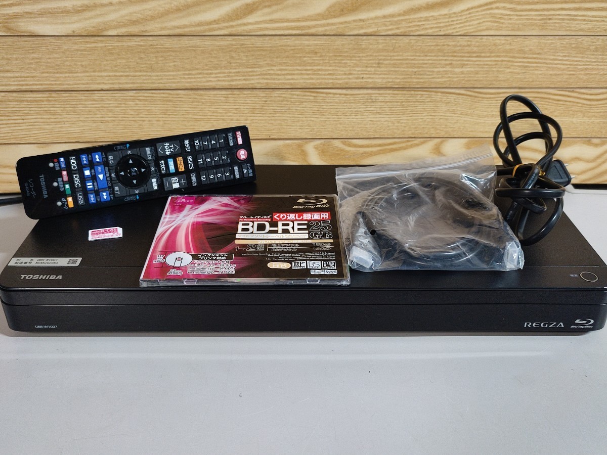 ジャンク 11年☆東芝/REGZA☆HDD/BDレコーダー☆DBR-M190☆タイム