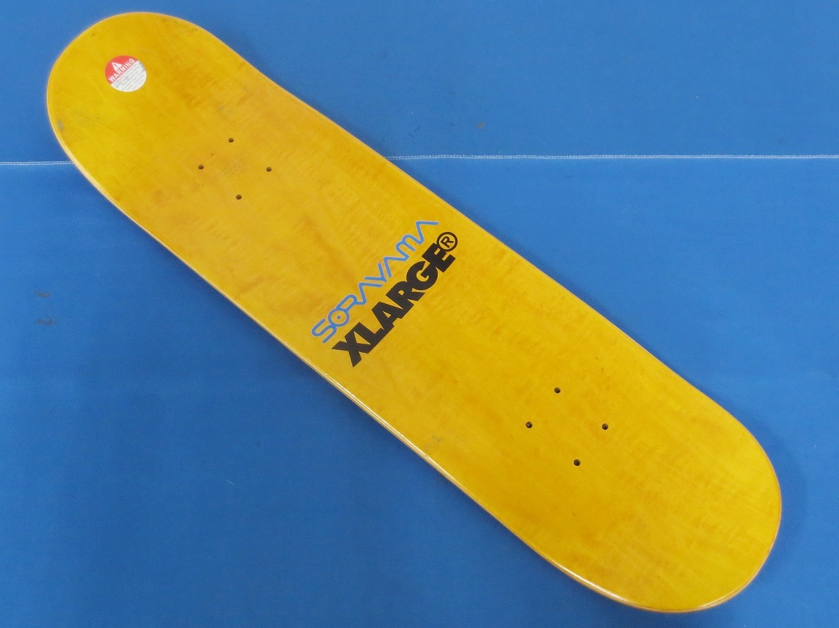 XLARGE × HAJIME SORAYAMA Skateboard Deck ＜空山基 直筆サイン 
