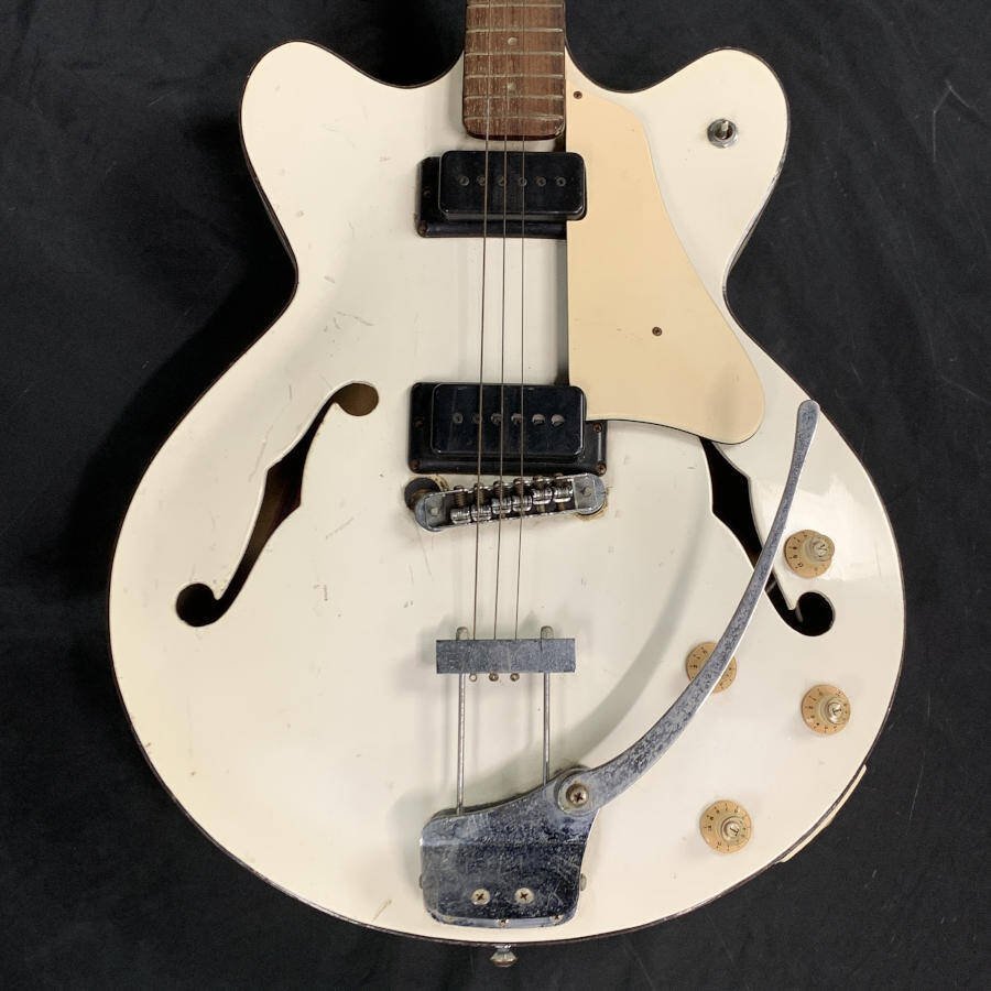 morales モラレス ESP-200 フルアコギター シリアルNo.032268 白系