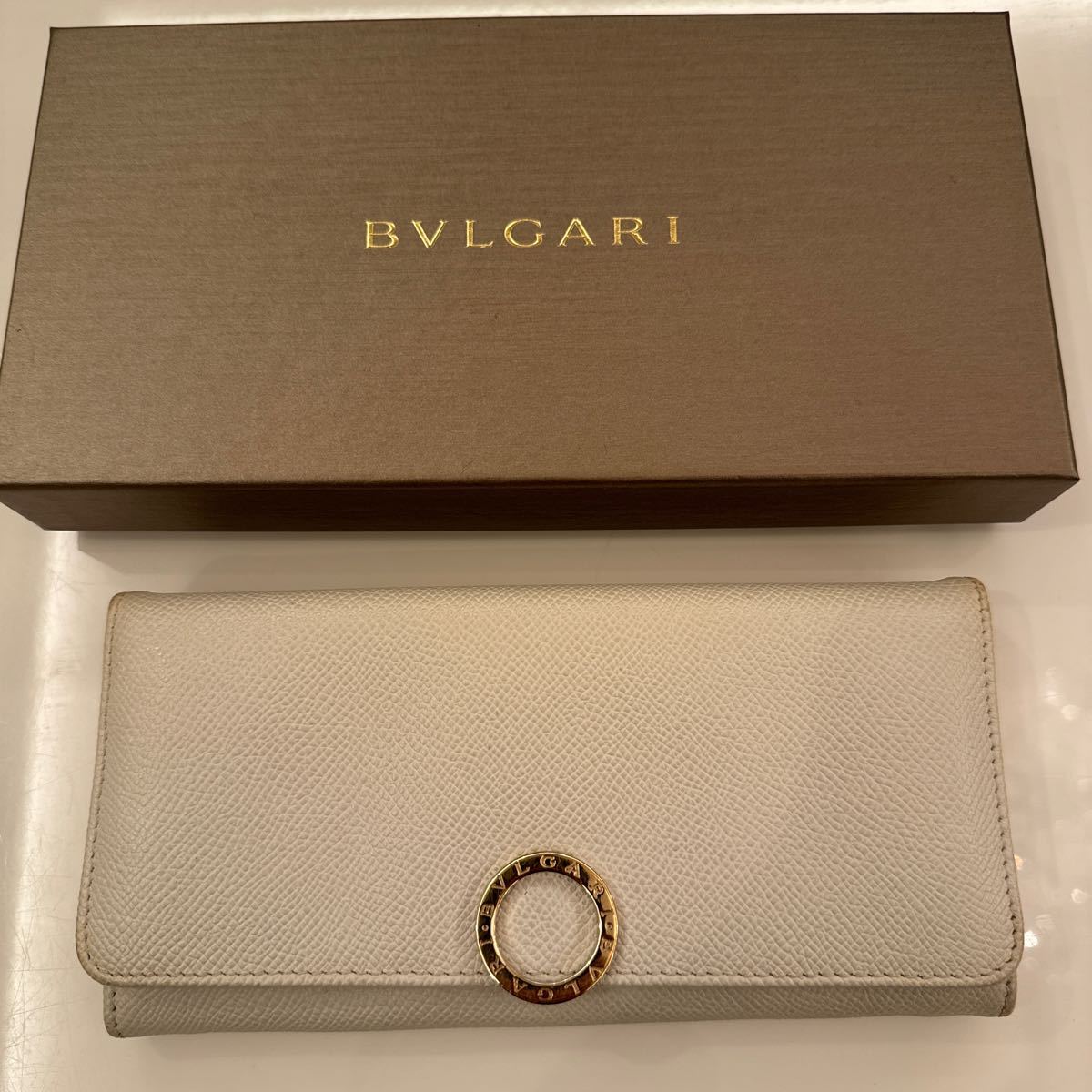 お得，限定セール usedブルガリ BVLGARI 財布 ロングウォレット
