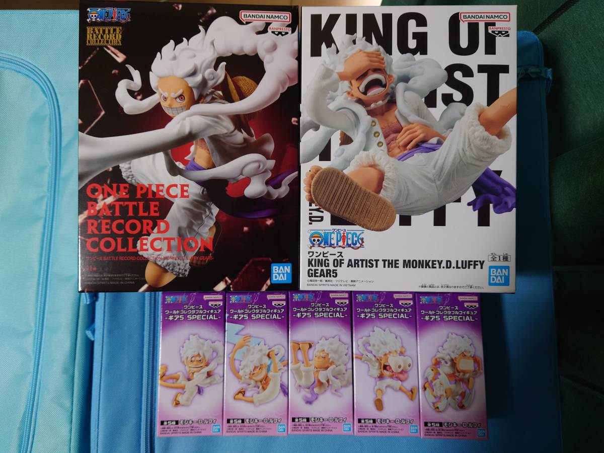 ワンピース ワールドコレクタブルフィギュア-ギア5 SPECIAL-5種