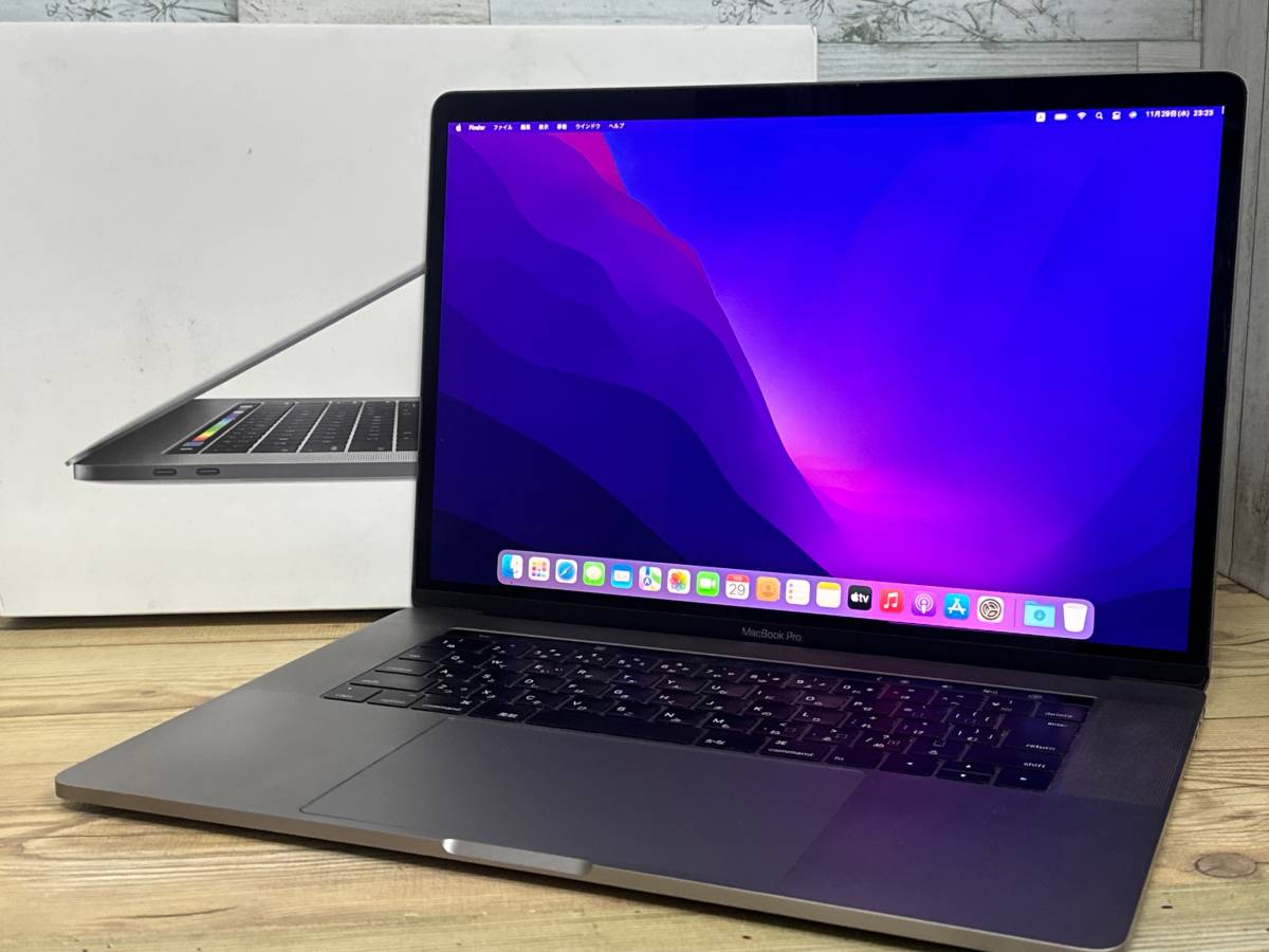 美品♪】MacBook Pro 2016 A1707[Core i7 6920HQ 2.9GHz/RAM:16GB/SSD