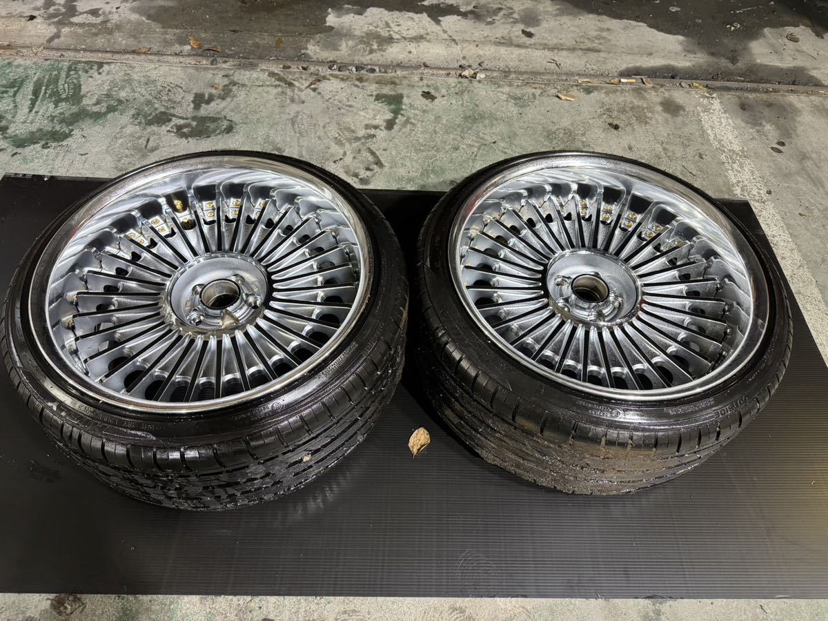 WORK EMITZ ワーク イミッツ 19インチ 10J+5 11J-16メッシュ PCD100 深 