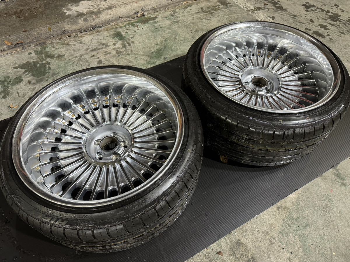 WORK EMITZ ワーク イミッツ 19インチ 10J+5 11J-16メッシュ PCD100 深 