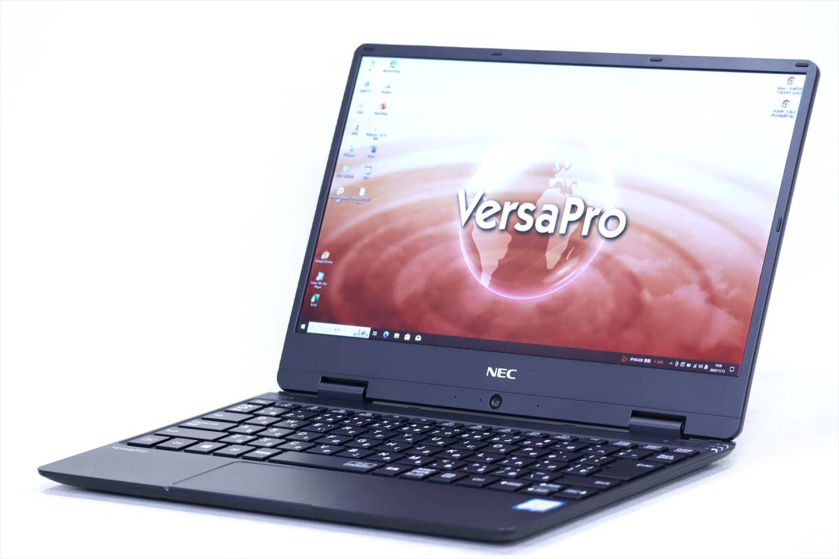 【1円～】バッテリー良好！Office2021搭載！第8世代Corei7搭載！軽量コンパクト！VersaPro VKV15/H-4 i7-8500Y RAM8G SSD128G 12.5FHD Win1
