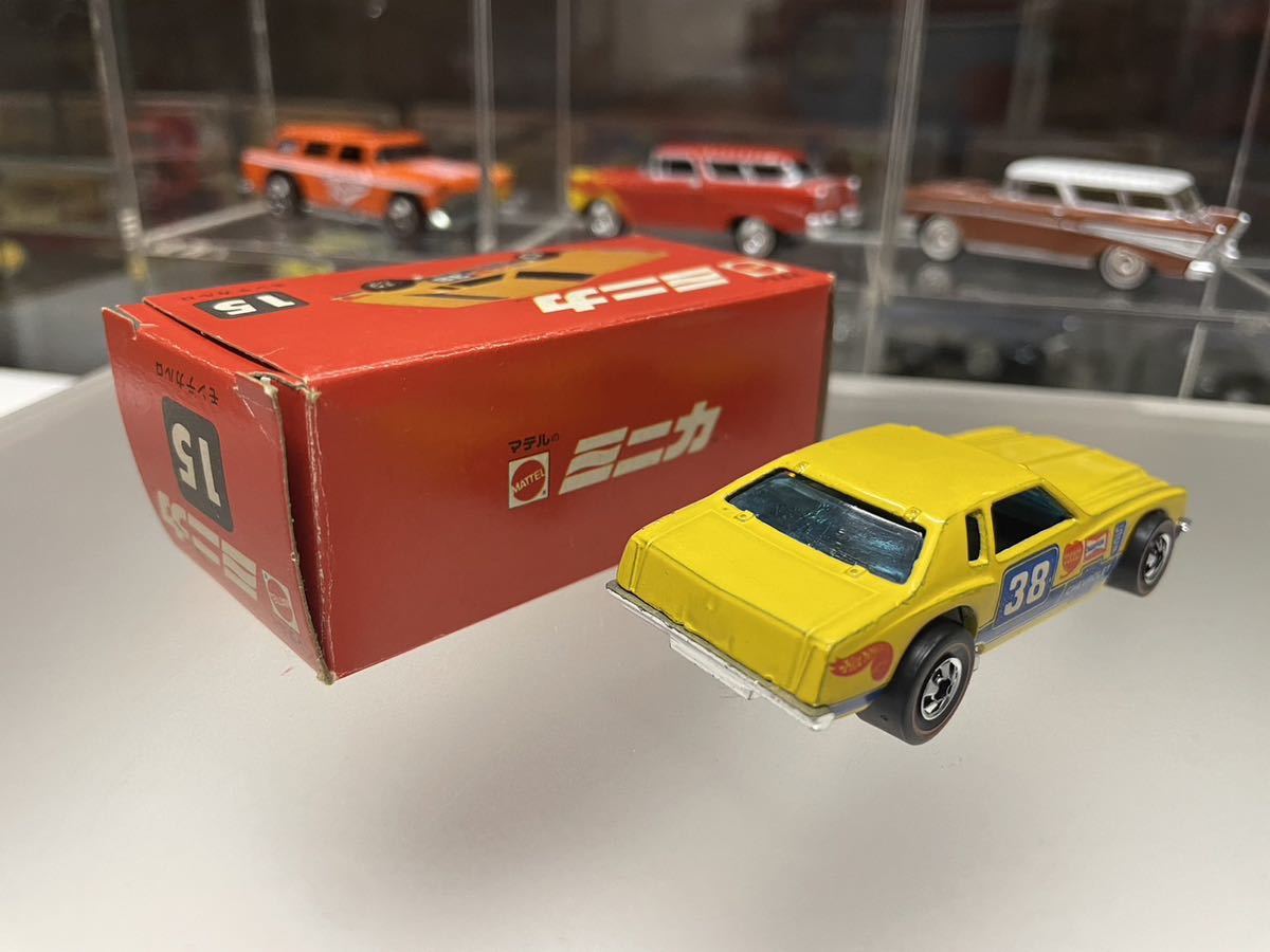 希少 レア マテルのミニカ 15モンテカルロ　当時物　赤箱 未使用 MATTEL ミニカ/HOT WHEELS RED LINE モンテカルロ 15 マテルのミニカ