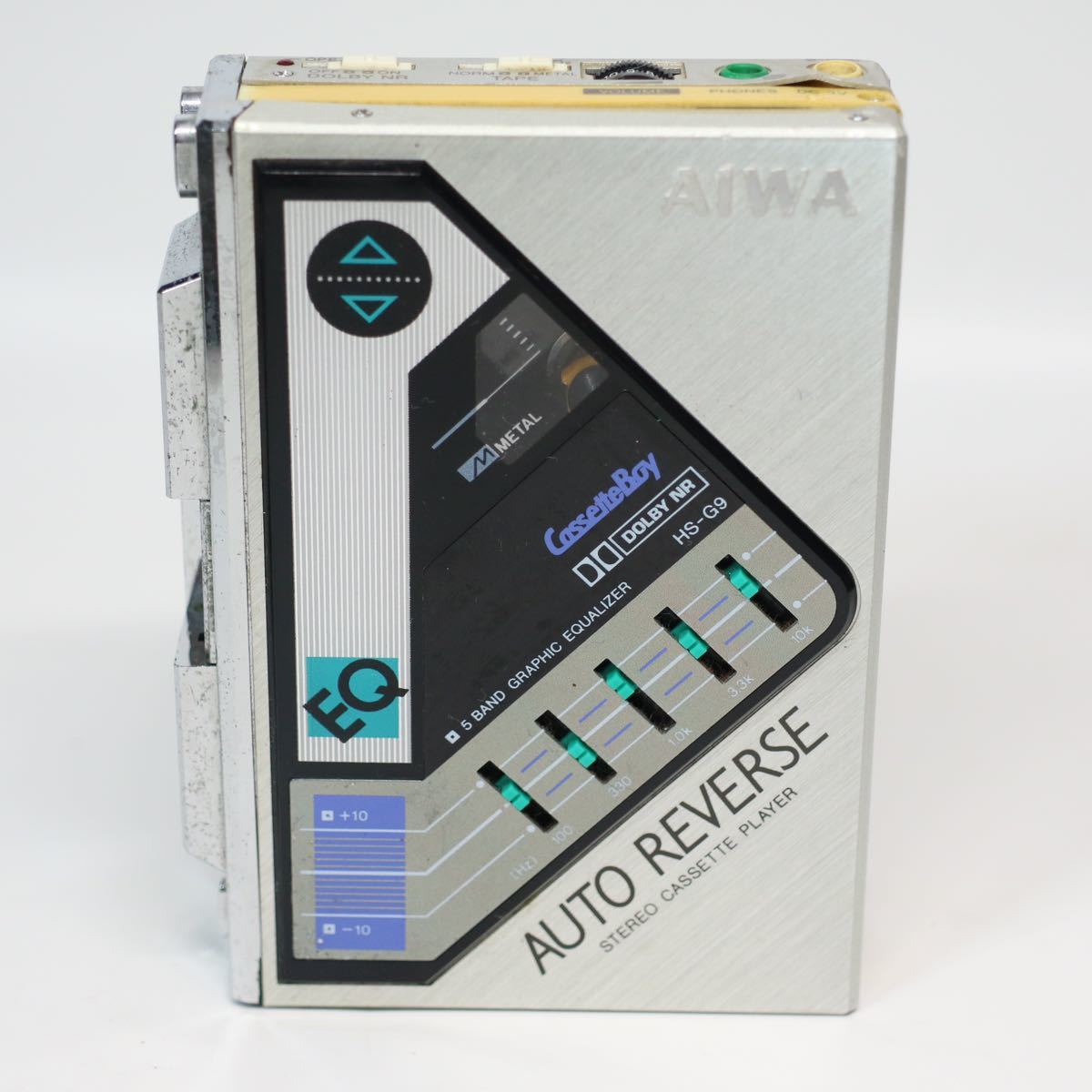 13) AIWA アイワ Cassette Boy HS-G9 ケース付き カセットボーイ 昭和