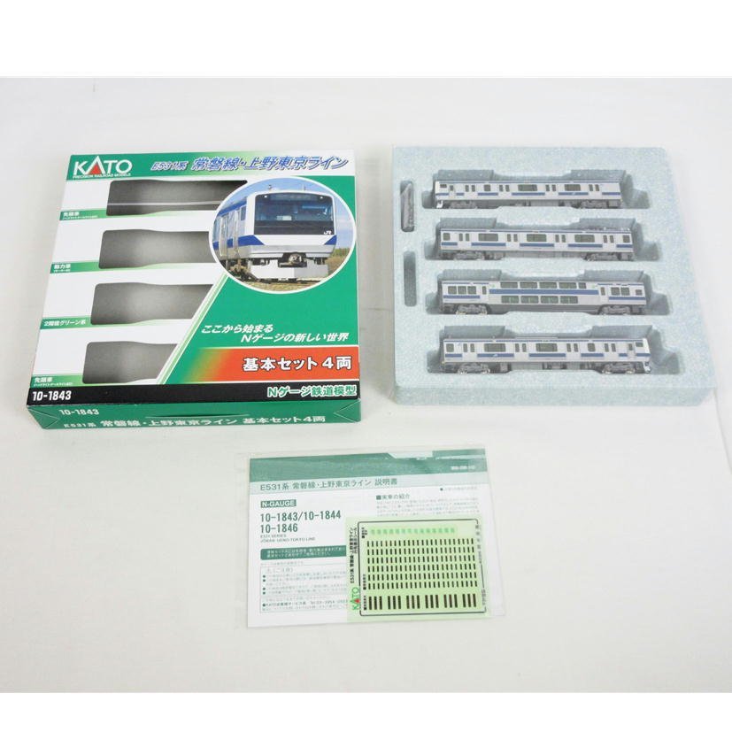 1円【美品】KATO カトー/E531系　常磐線・上野東京ライン/10-1843/70