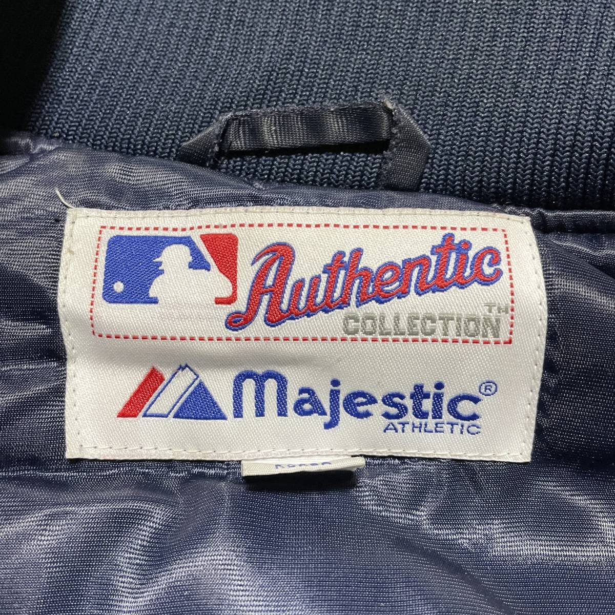 W-11 ○majestic Authentic サイズL！ヤンキース スタジャン○ MLB