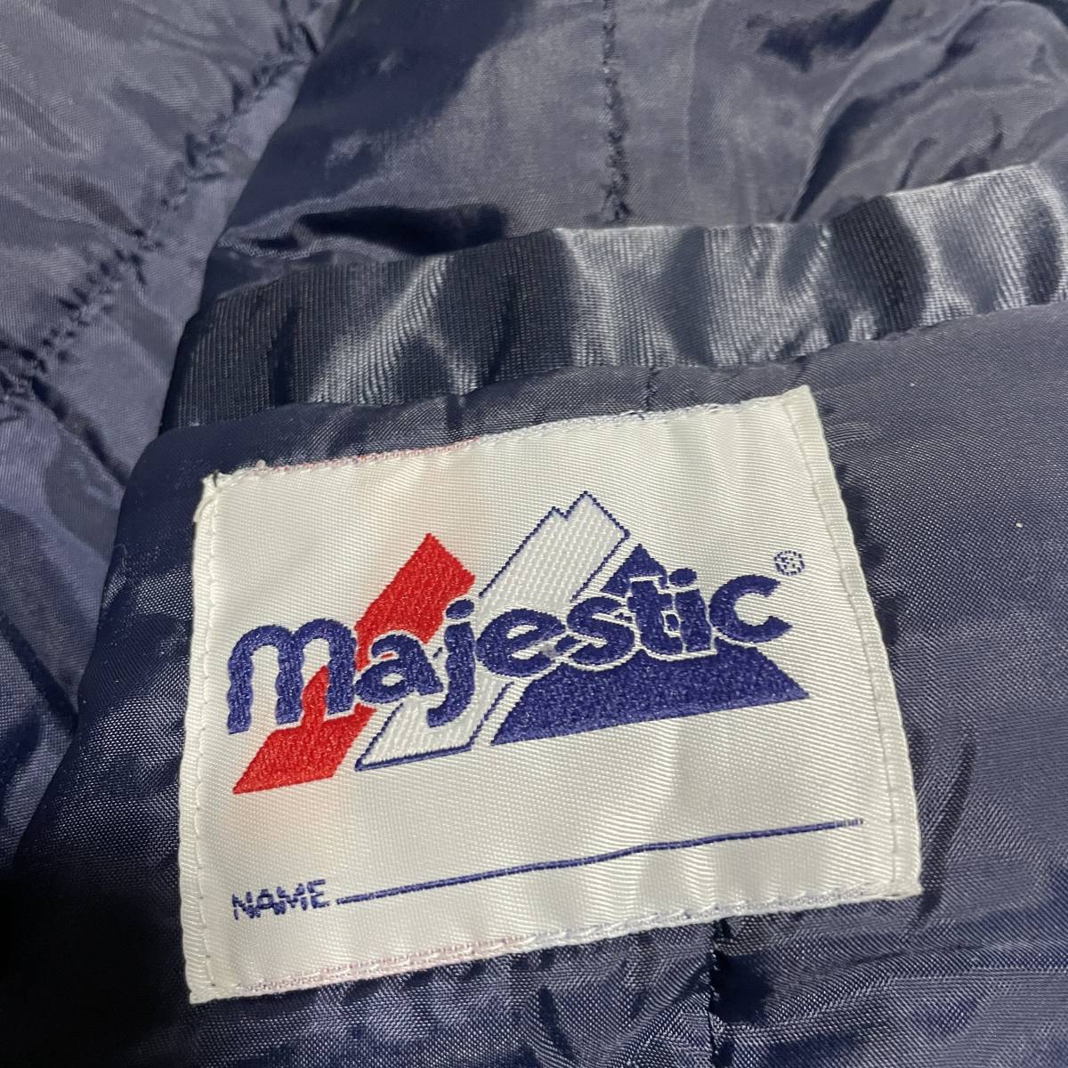W-11 ○majestic Authentic サイズL！ヤンキース スタジャン○ MLB