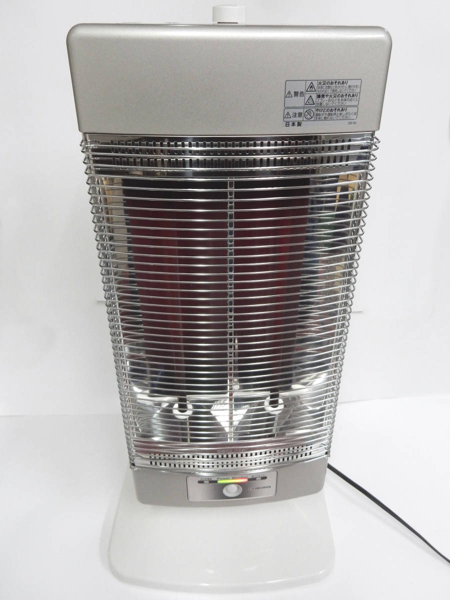 遠赤外線電気ストーブ 日本生産 CORONA(コロナ) 速暖 シャンパン