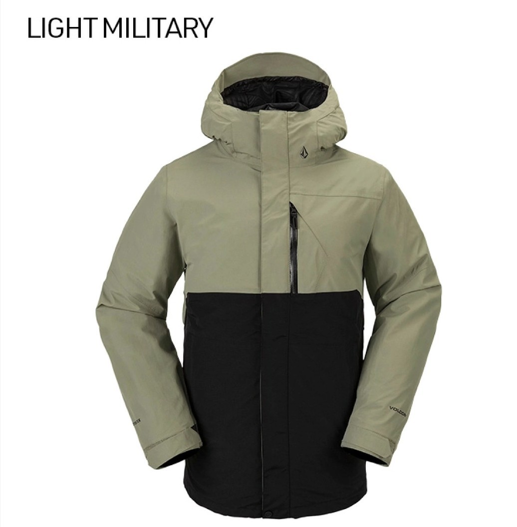 新品未使用　新作　23-24 ボルコム　スノーボード　ゴアテックス　ジャケット　メンズＭ　VOLCOM　スノー　ウェア　GORE-TEX