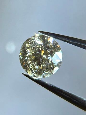 0.706ct 天然ダイヤモンド SI-2 GOOD UNDER S ソーティング付き