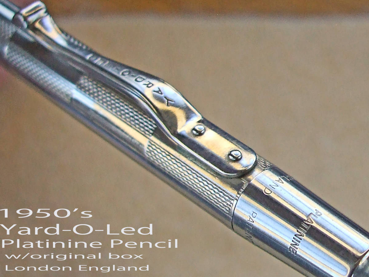 ◇極上◇1950年代製 Yard-O-Led プラチナインペンシル イギリス