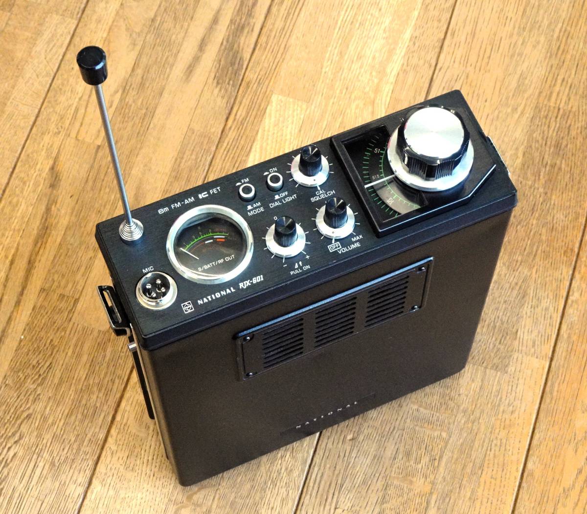 National RJX-601 50MHz ナショナル AM⁄FM ポータブル無線機