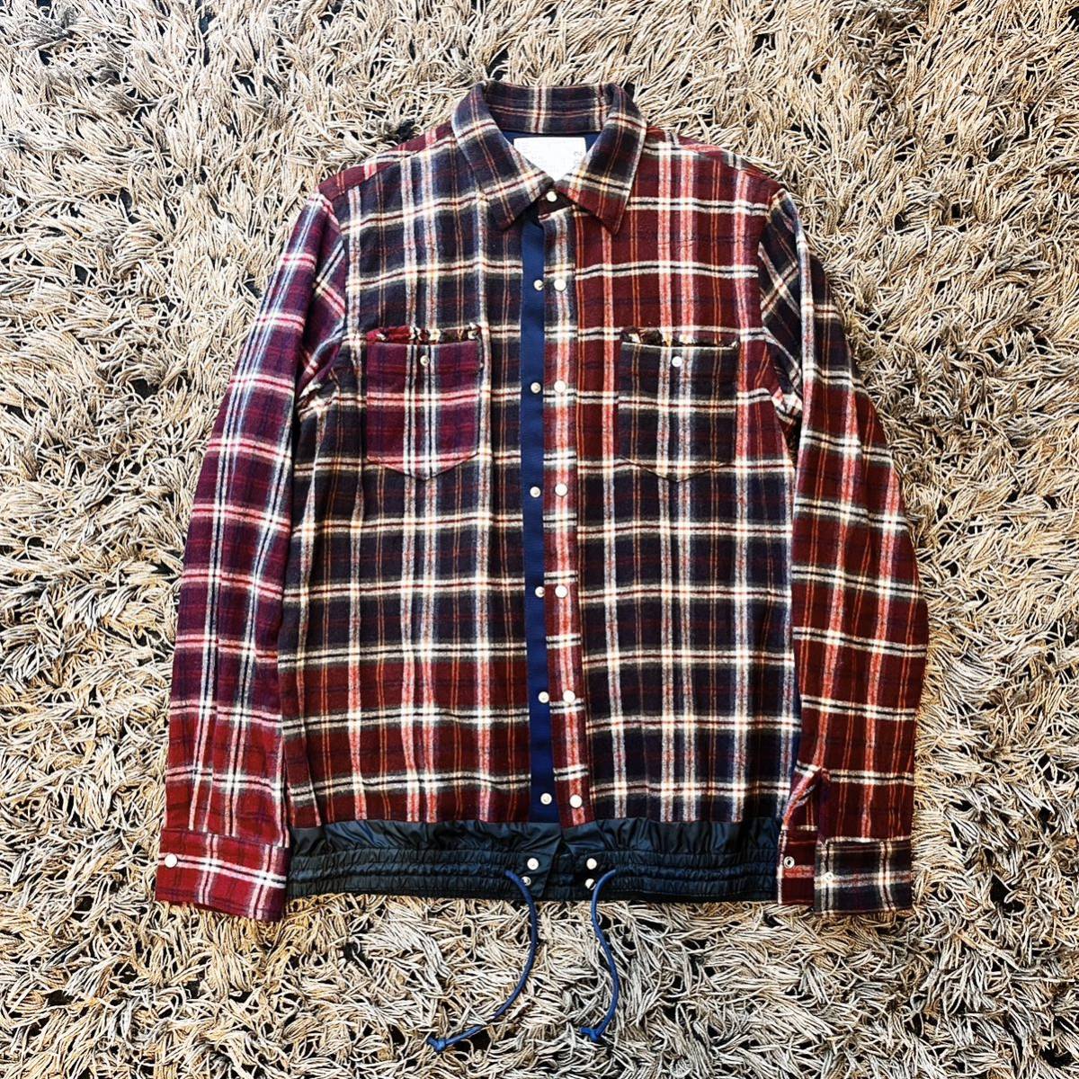 sacai チェックシャツ sacai - sacai ⁄ サカイ | Plaid Print Dress