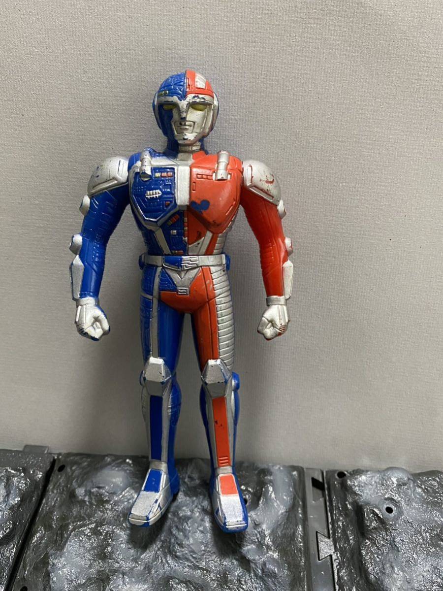 1円スタート送料無料 ◇超人機 メタルダー ソフビ 中古 フィギュア
