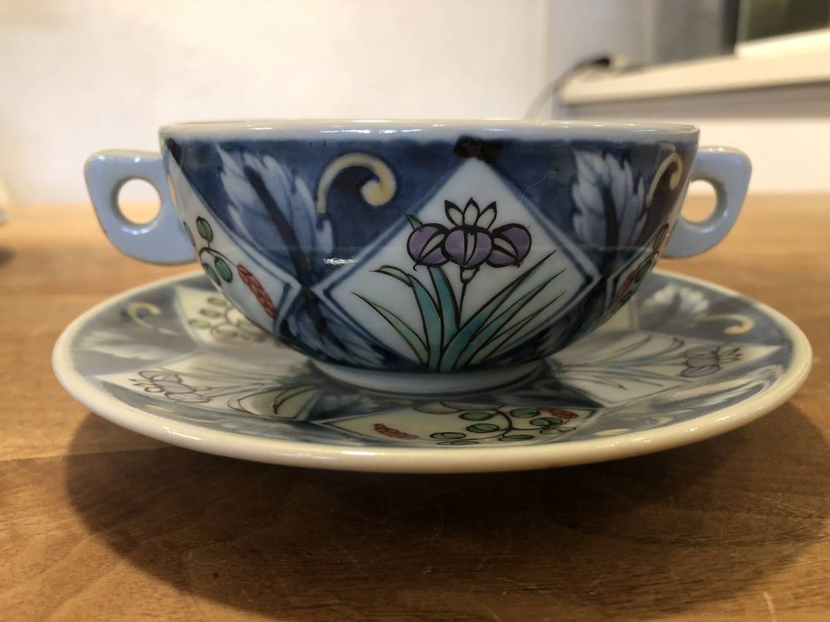 煎茶道具 染付 急須 茶器 茶台 唐物 煎茶 茶道具 茶道 青花 中国美術