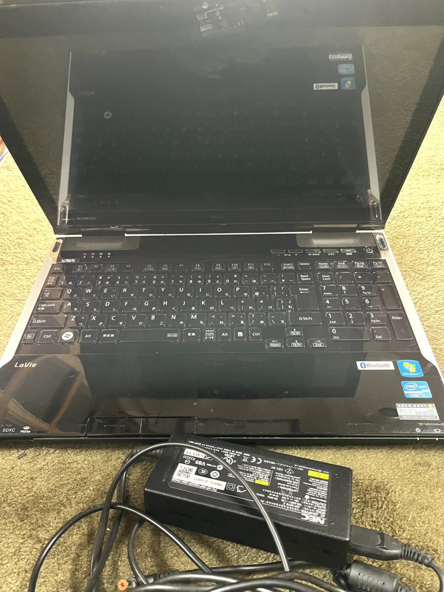 NEC Core LaVie HDD 2GB 32G NEC LaVie LL750/H Core i7-3610QMノート