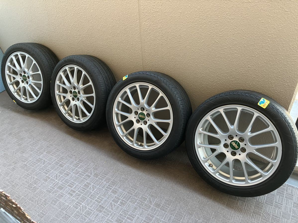 BBS 鍛造ホイール フォージド プリウス 緑キャップ 215/45R17 17インチ 