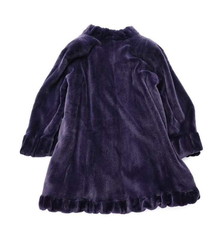 EMBA エンバ シェアードミンク コート リアルファー　毛皮　パープル ミンク毛皮コート embaの通販 GO8949□EMBA/エンバ*シェアードミンク