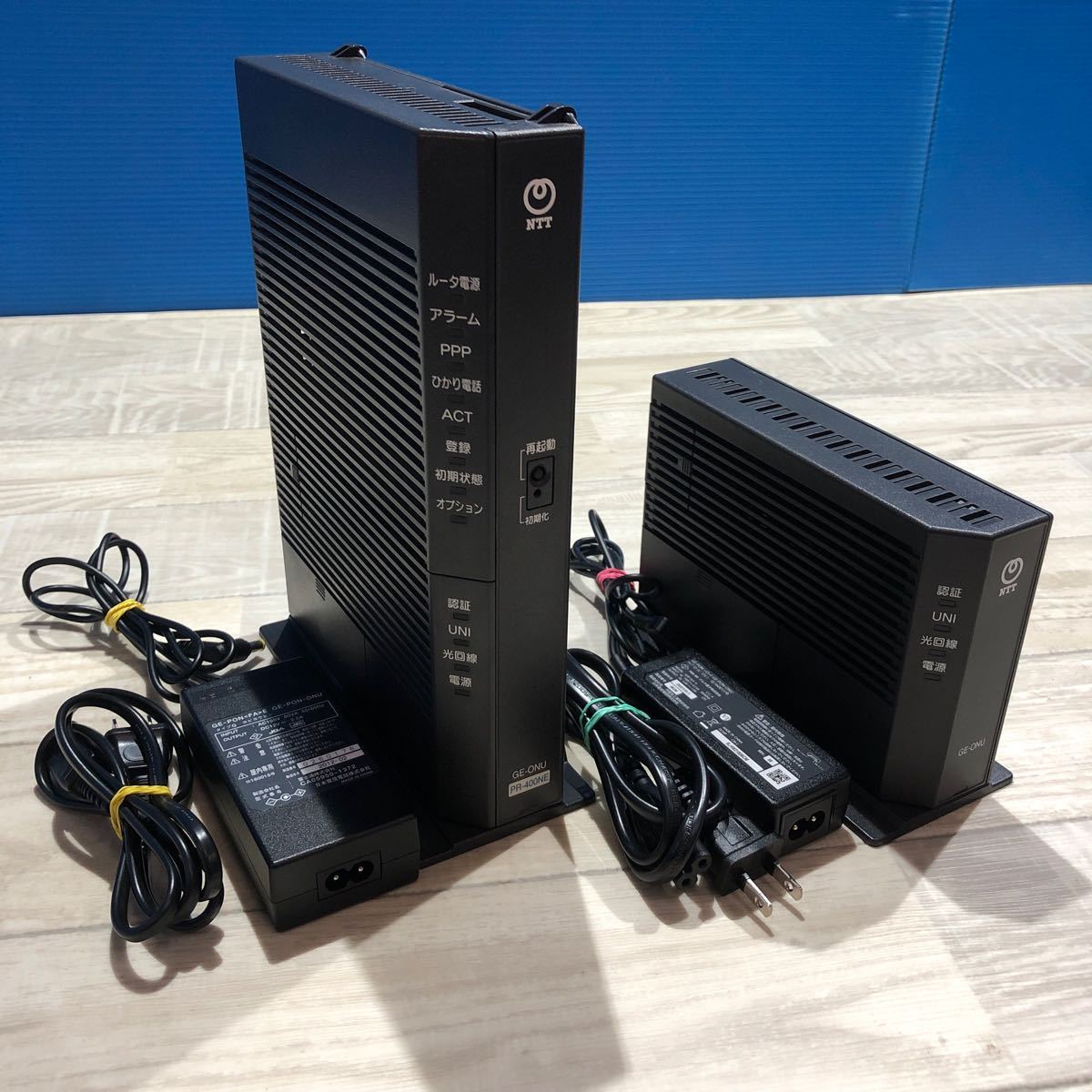 NTT西日本 GE-ONU PR-400NE GE-PON-ONU タイプG GE-PON-ONU タイプD