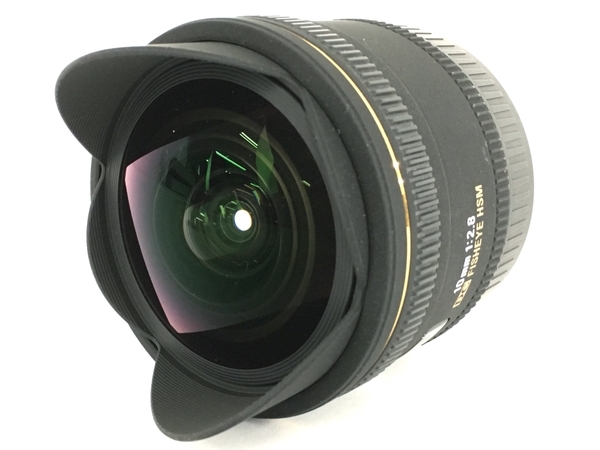 Sigma 10mm 1:2.8 DC FISHEYE HSM レンズ ジャンク Y8326344 【公式通販】