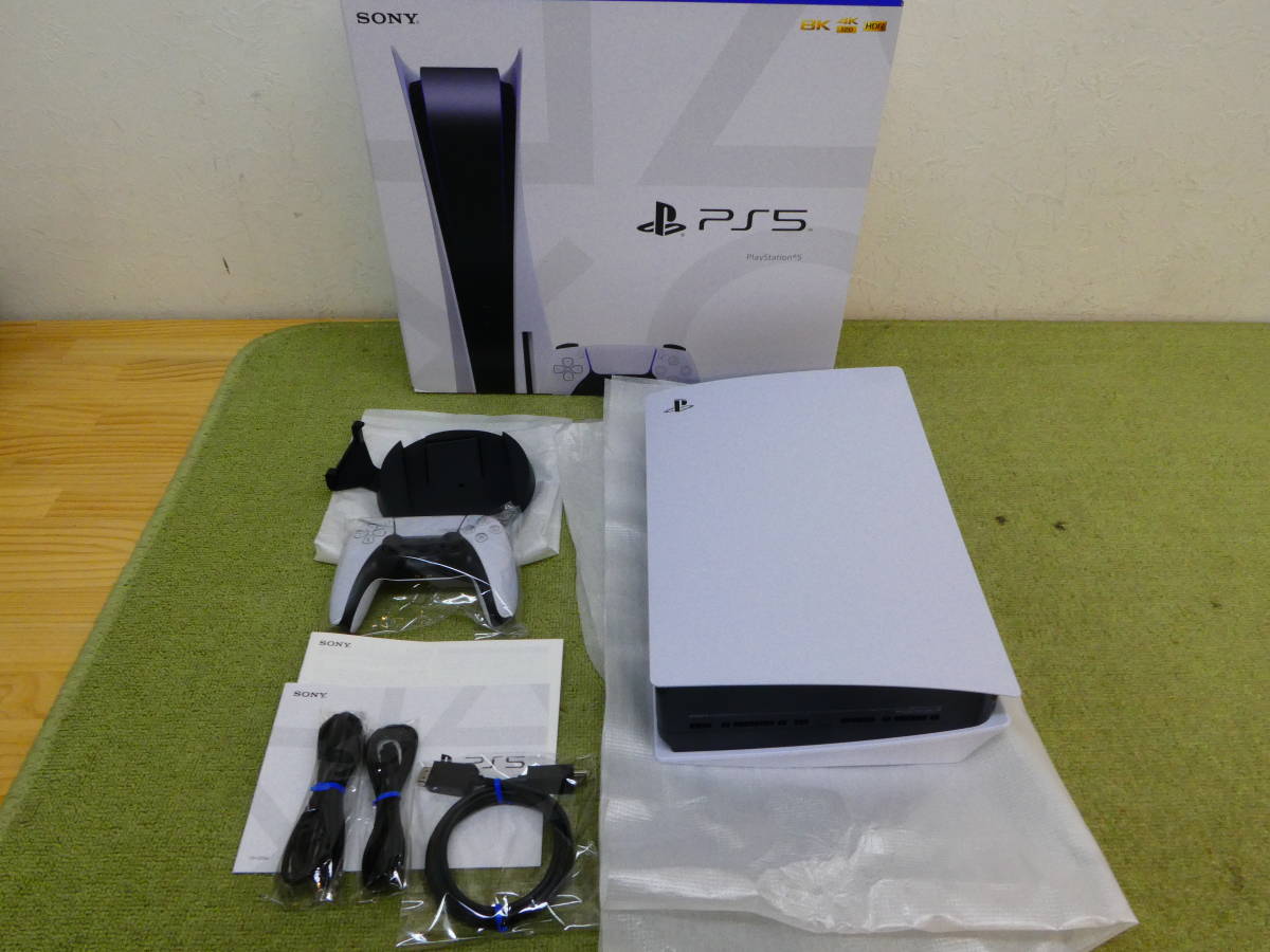 073-J19) 中古品 SONY PS5 プレイステーション5 CFI-1200A 825GB 動作 